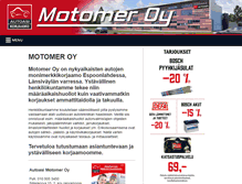 Tablet Screenshot of motomer.fi